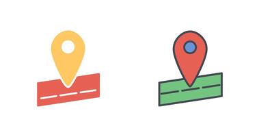 Map Location Icon Design vector