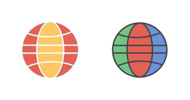 Globe Icon Design vector