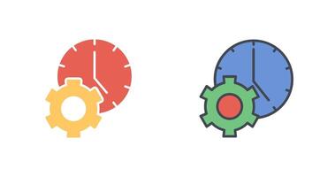 Time Planning Icon Design vector