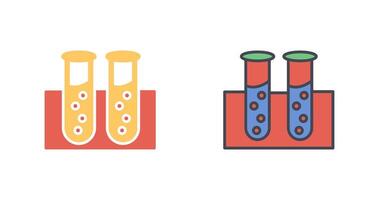 Test Tube Icon Design vector