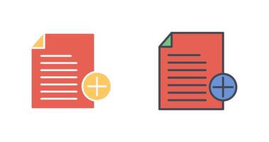 Add Notes Icon Design vector