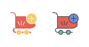 Add to Cart Icon Design vector