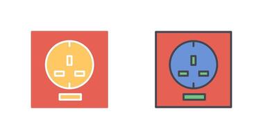 Socket Icon Design vector