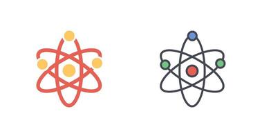 Atom Icon Design vector