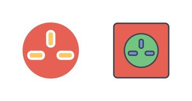 Socket Icon Design vector