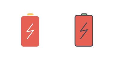 Battery Icon Design vector