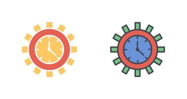 Time Optimization Icon Design vector