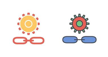 Link Optimization Icon Design vector