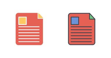 Note Icon Design vector