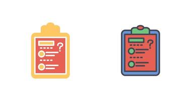 Solving Question Icon Design vector