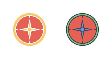 Compass Icon Design vector