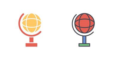 Globe Icon Design vector