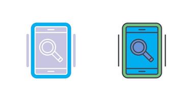 Magnifier Icon Design vector