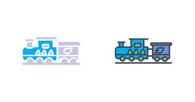 ecología tren icono diseño vector