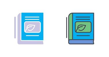 Ecology Book Icon Design vector