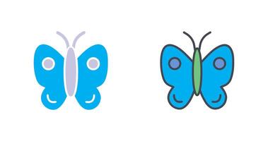 diseño de icono de mariposa vector