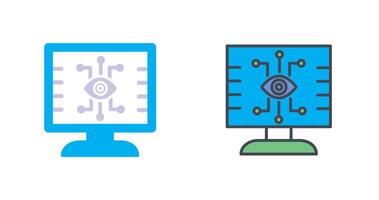 Vision Icon Design vector