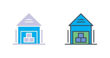 Warehouse Icon Design vector