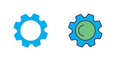 Cogwheel Icon Design vector