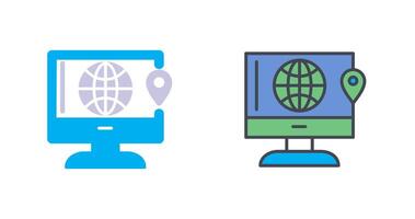 GPS Icon Design vector