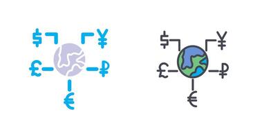 Currency Icon Design vector