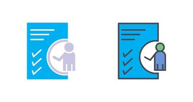 Checklist Icon Design vector