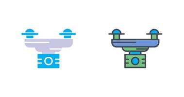 Drone Camera Icon Design vector