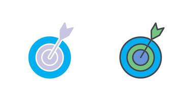 Goal Icon Design vector