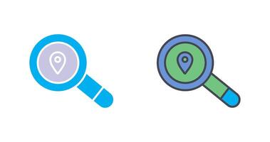 GPS Service Icon Design vector