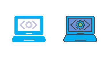 Code Optimization Icon Design vector