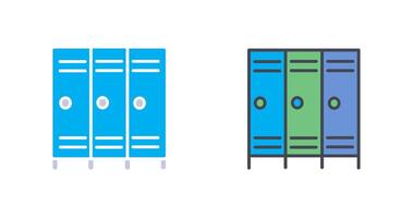 Lockers Icon Design vector