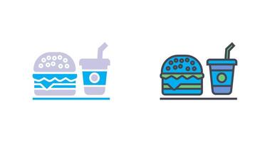 meriendas icono diseño vector