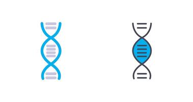 DNA Structure Icon Design vector