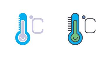 Temperature Icon Design vector