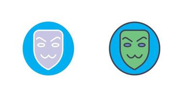 Hacker Mask Icon Design vector