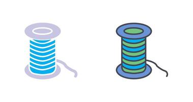 Thread Icon Design vector