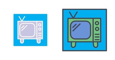 Television Icon Design vector