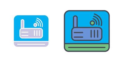 Modem Icon Design vector