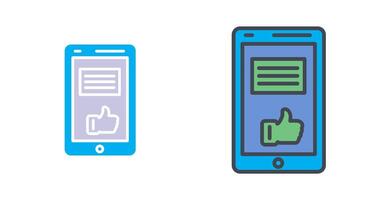 Like Icon Design vector