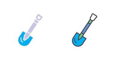 Shovel Icon Design vector