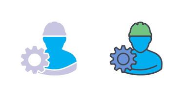 Engineer Icon Design vector