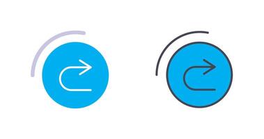 Previous Icon Design vector