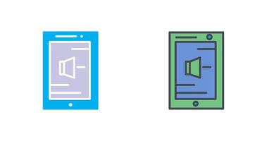 Volume Low Icon Design vector