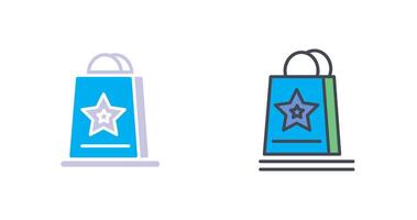 diseño de icono de bolsa de compras vector