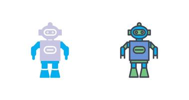 Robotic Icon Design vector