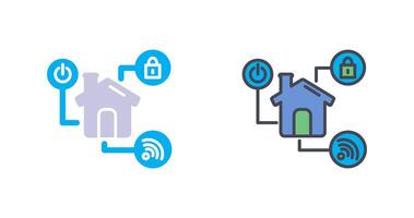 Smarthome Icon Design vector