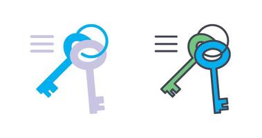 Key Icon Design vector