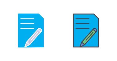 Document Edit Icon Design vector