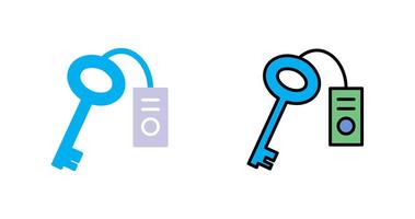 Key Icon Design vector