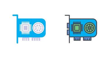 gpu icono diseño vector